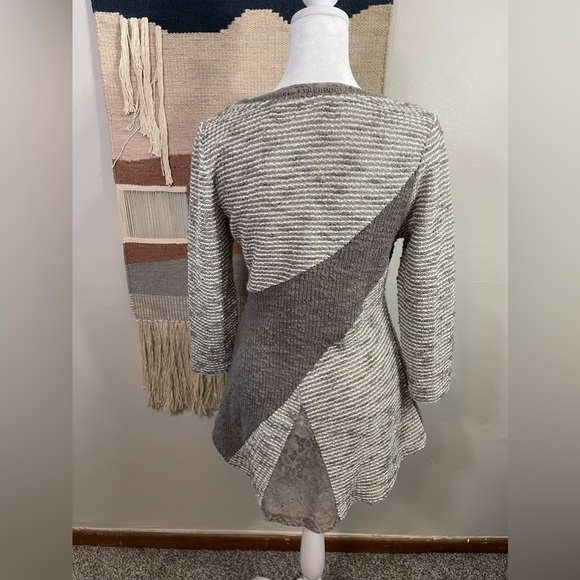 ANTHROPOLOGIE Angel of the North leta pullover knit tunic size M - Picture 5 of 7